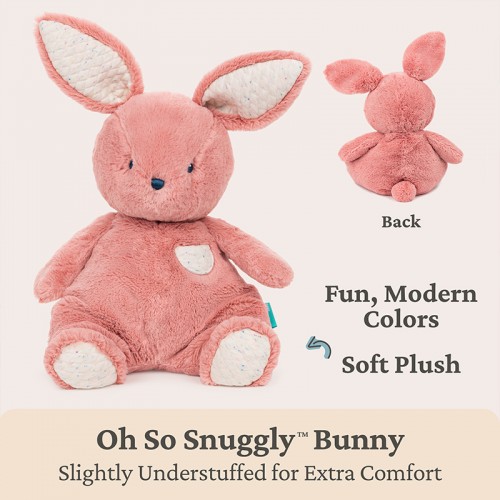 Gund Oh So Snuggly Bunny 12.5" Plush Toy | 0 months+ | Baby Soft Toy | Stuffed Toy